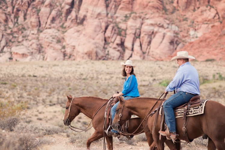 Justin and Beth Engagement NCHA Cutting Horse Red Rock Canyon Las Vegas Nevada Kirstie Marie Photography Fine Art Equine Photographer_0017