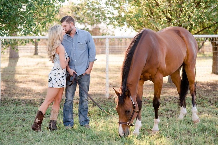Grant and Amanda May Pilot Point Texas Engagement Photographer Kirstie Marie Photography Weatherford Dallas Aubrey Texas_0011