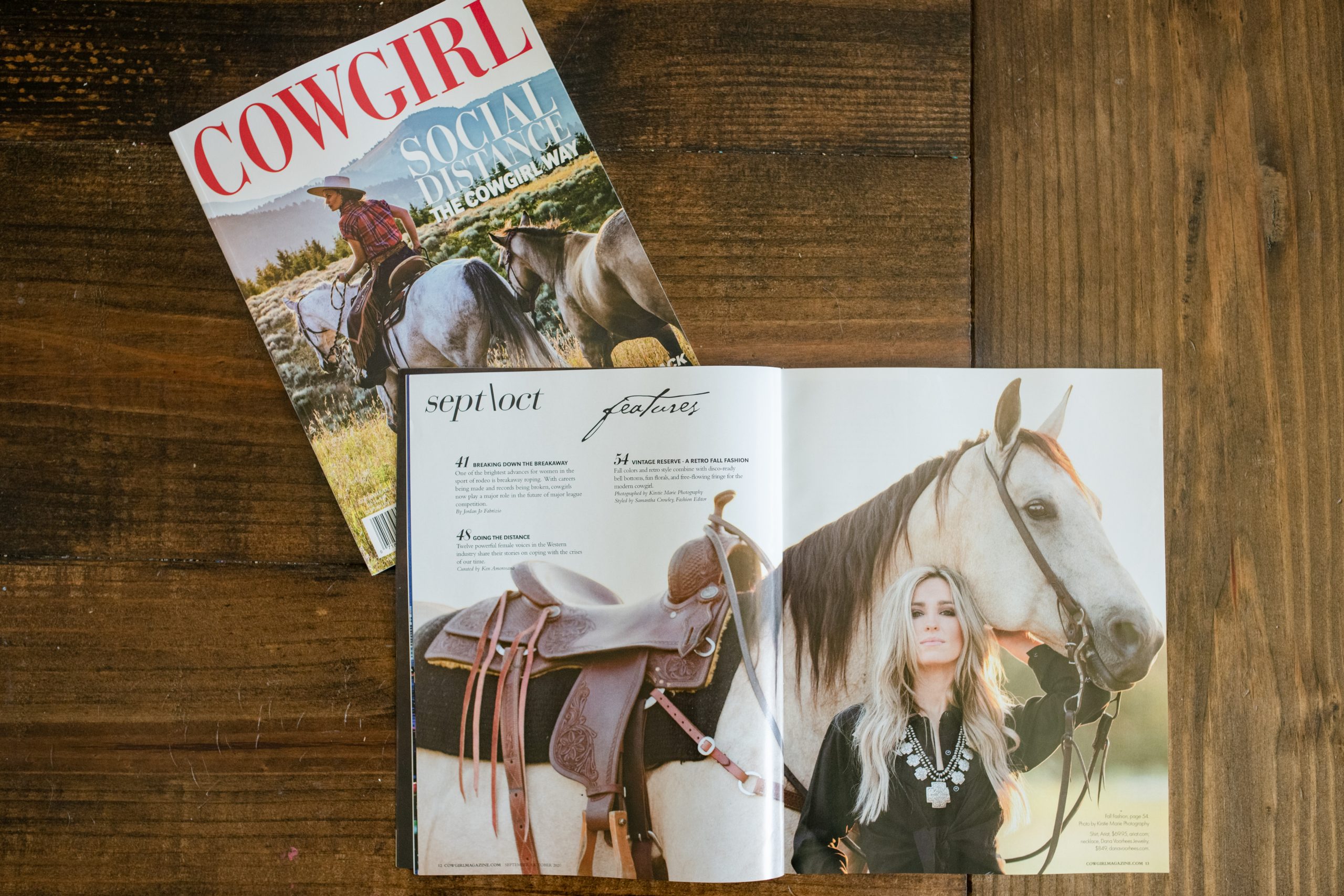 Cowgirl Magazine Fashion Editorial Kirstie Marie Photography